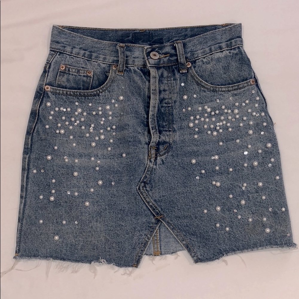 Jean skirt